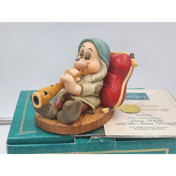 WDCC Sleepy “Zzzzzzz” Figurine Snow White Seven Dwarfs Disney Retired Box COA - Picture 6 of 16